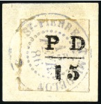Stamp of Colonies françaises » St. Pierre et Miquelon 1886 Composition typographique, série complète de 