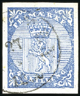 Stamp of Norway » 1st Issue 1855-1867 Small selection of classic issues only, 