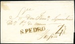 Stamp of Peru » Collections and Large Lots 1820s-1850s PRE-ADHESIVE COVERS, deluxe stockbook 