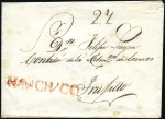 Stamp of Peru » Pre-Adhesive Period 1771-1857, Postal Receipts & Documents, about 100 