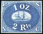 Stamp of Peru » Pacific Steam Navigation Co. Issue Reprints, forgeries and proposed baggage labels, a