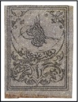 Stamp of Turkey » Tughra Issue » 1863-65 3rd Printing: Thick Paper 1pi black on grey lilac, unused, mint & used selec