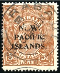 Stamp of New Guinea 1916-17, NEW GUINEA: 1/2d to £1 definitives (14 va