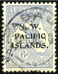 Stamp of New Guinea 1916-17, NEW GUINEA: 1/2d to £1 definitives (14 va