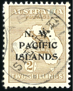 Stamp of New Guinea 1916-17, NEW GUINEA: 1/2d to £1 definitives (14 va