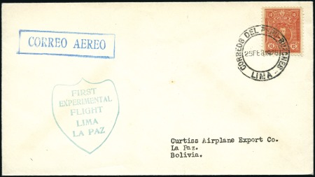 Stamp of Peru » Collections and Large Lots AIRMAILS, 1927-77, big collection of about 280 cov