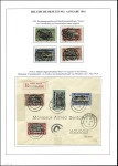 Stamp of Belgian Congo » Ruanda Urundi 1916-61, Belle collection d'exposition montée sur 