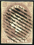 Stamp of Ceylon 1857-64 Mint & used accumulation of the imperf. is