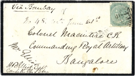 Stamp of Ethiopia Abyssinia Field Force 1867-68

1868 Small mourni