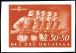 Stamp of Croatia 1941-45, Mint (few used) collection in album with 