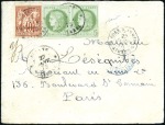 Stamp of Colonies françaises » Colonies Francaise Collections et Lots Les correspondances de militaires vues à travers les émissions générales des colonies françaises