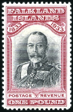 Stamp of Falkland Islands 1933 Centenary set of 12, mint hr, fine (SG £3'750