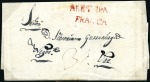 Stamp of Peru » Pre-Adhesive Period MAIL from/to BOLIVIA, 1803-68, eight exhibit pages