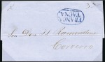 Stamp of Peru » Pre-Adhesive Period MAIL from/to BOLIVIA, 1803-68, eight exhibit pages
