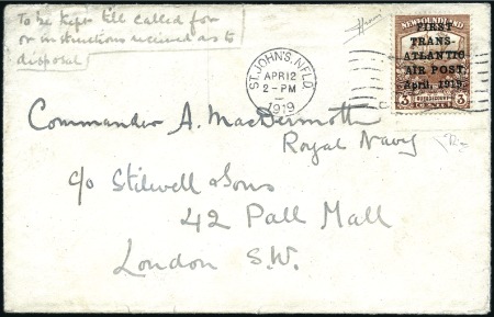 Stamp of Canada » Newfoundland 1919 (May 18) The Hawker & Grieve Flight

Mr. Ha