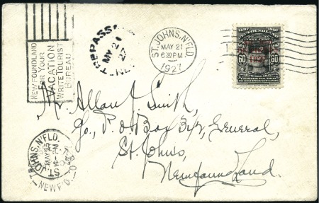 Stamp of Canada » Newfoundland 1927 (May 23) The Pinedo & Prete Flight

1927 (M