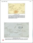 Stamp of Peru » Pre-Adhesive Period 1826-57 Stampless covers, hand-picked selection of