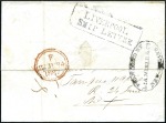 Stamp of Mexico MARITIME MAIL, 1825-1877, fascinating accumulation