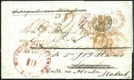 Stamp of Mexico MARITIME MAIL, 1825-1877, fascinating accumulation