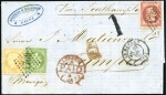 Stamp of Mexico MARITIME MAIL, 1825-1877, fascinating accumulation