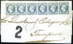 Stamp of Mexico MARITIME MAIL, 1825-1877, fascinating accumulation