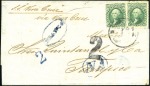 Stamp of Mexico MARITIME MAIL, 1825-1877, fascinating accumulation