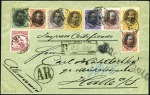 Stamp of Peru » Collections and Large Lots 1876-1932 + few later, Massive partly annotated ac