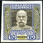 Stamp of Austria 1850-1990 An extensive & valuable specialised old-