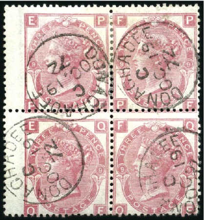 Stamp of Great Britain » Collections 1841-1955, Mainly used collection, items of note i