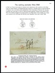 Stamp of Peru » French Post Office 1841-72, 9 covers on 8 exhibit pages showing vario