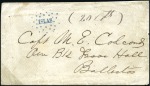 Stamp of Peru » Airmails, Dues, Parcel Posts, etc. SHORT-PAID & UNPAID covers, 1859-79, 18 items (som