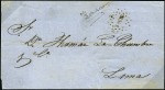 Stamp of Peru » Airmails, Dues, Parcel Posts, etc. SHORT-PAID & UNPAID covers, 1859-79, 18 items (som