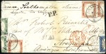 Stamp of Peru » Collections and Large Lots INBOUND MAIL, 1826-84, spectacular holding on stoc