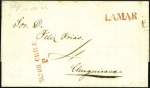 Stamp of Bolivia 1830-90 (ca.), Stockbook of over 55 covers and ps 