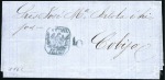 Stamp of Bolivia 1830-90 (ca.), Stockbook of over 55 covers and ps 