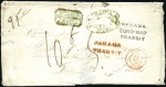 Stamp of Bolivia 1830-90 (ca.), Stockbook of over 55 covers and ps 