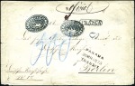 Stamp of Bolivia 1830-90 (ca.), Stockbook of over 55 covers and ps 
