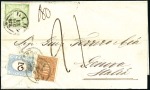 Stamp of Peru » Collections and Large Lots 1846-81, Deluxe stockbook full of over 55 interest