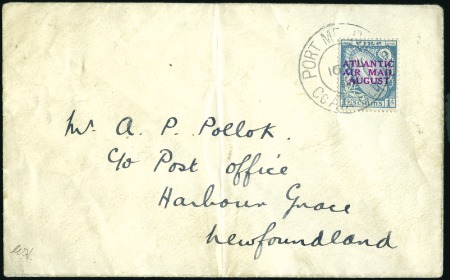 Stamp of Ireland 1932 "Mollision" 1s with three line overprint MISS