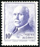 Stamp of Colonies françaises » Algérie 1942 Maréchal Pétain, Non émis, série de 4 timbres