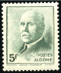Stamp of Colonies françaises » Algérie 1942 Maréchal Pétain, Non émis, série de 4 timbres