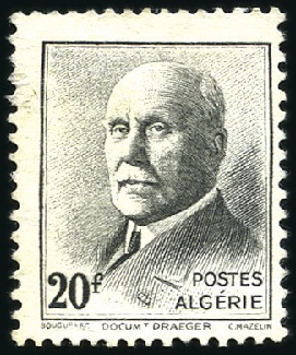 Stamp of Colonies françaises » Algérie 1942 Maréchal Pétain, Non émis, série de 4 timbres