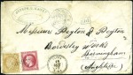 Stamp of France » Collections 1774-1904, Bel ensemble de 81 lettres sélectionnée