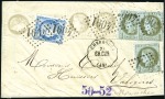 Stamp of France » Collections 1774-1904, Bel ensemble de 81 lettres sélectionnée