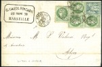 Stamp of France » Collections 1774-1904, Bel ensemble de 81 lettres sélectionnée