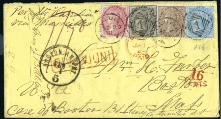 Stamp of India 1860-91, Specialised collection on CALCUTTA cancel