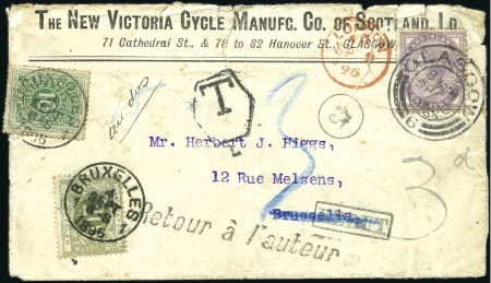 Stamp of Belgium 1721-1925, Lot de 17 lettres, avec Exprès, 1921 Ca