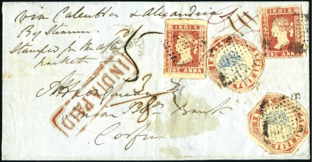 Stamp of India 1854-93, Specialised cancellation collection in on