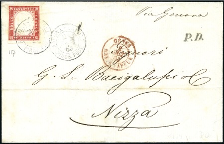 Stamp of Italy 1862-73, Attractive selection of MARITIME covers i