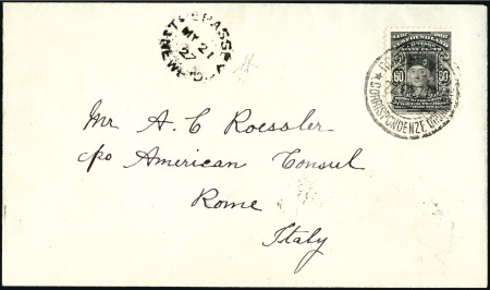 Stamp of Canada » Newfoundland ONE OF ONLY 20 COVERS FLOWN

1927 (May) The "de 